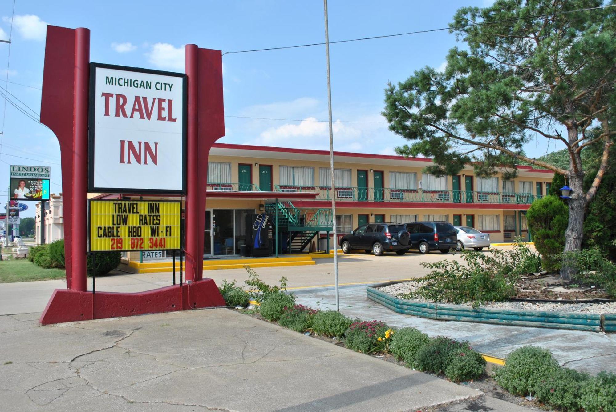 Travel Inn Motel Michigan City Eksteriør billede